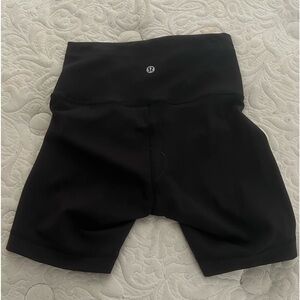 Lululemon wunder train high rise short 4”